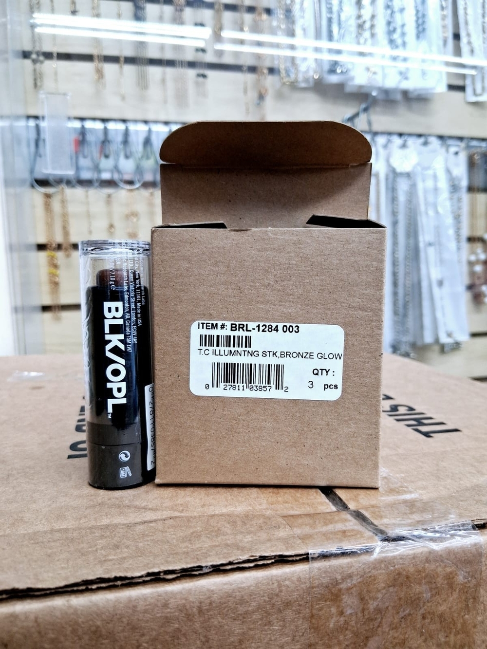 3-Pc BLK/OPL Bronze Glow Illuminating Stick - Bronze Glow
